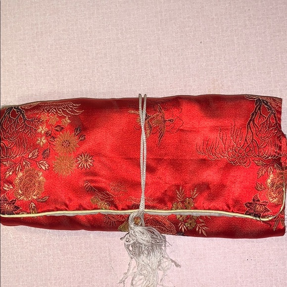 💕👜Vintage Oriental Makeup bag carrier 💕👜 - Picture 7 of 7
